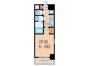 フレアコート梅田の物件間取画像